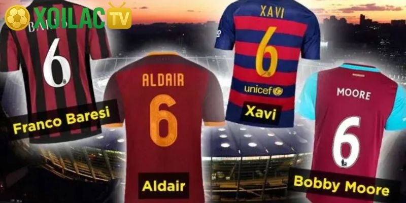 Số áo trong bóng đá có ý nghĩa gì?