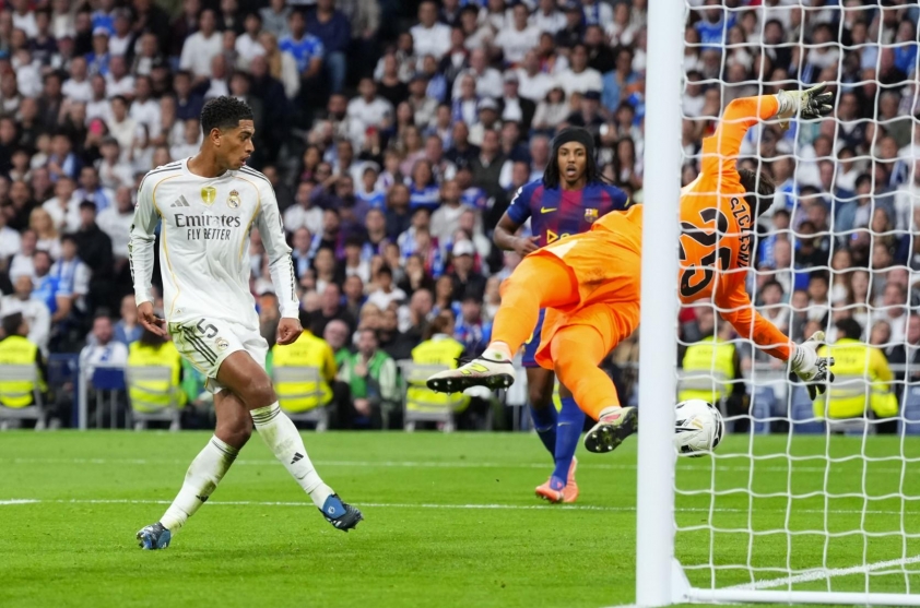 Vượt mặt Vinicius, Bellingham thành ông vua mới trước Barcelona