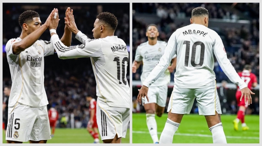Mbappe san bằng kỷ lục của Ronaldo, Real Madrid áp sát Barca tại La Liga